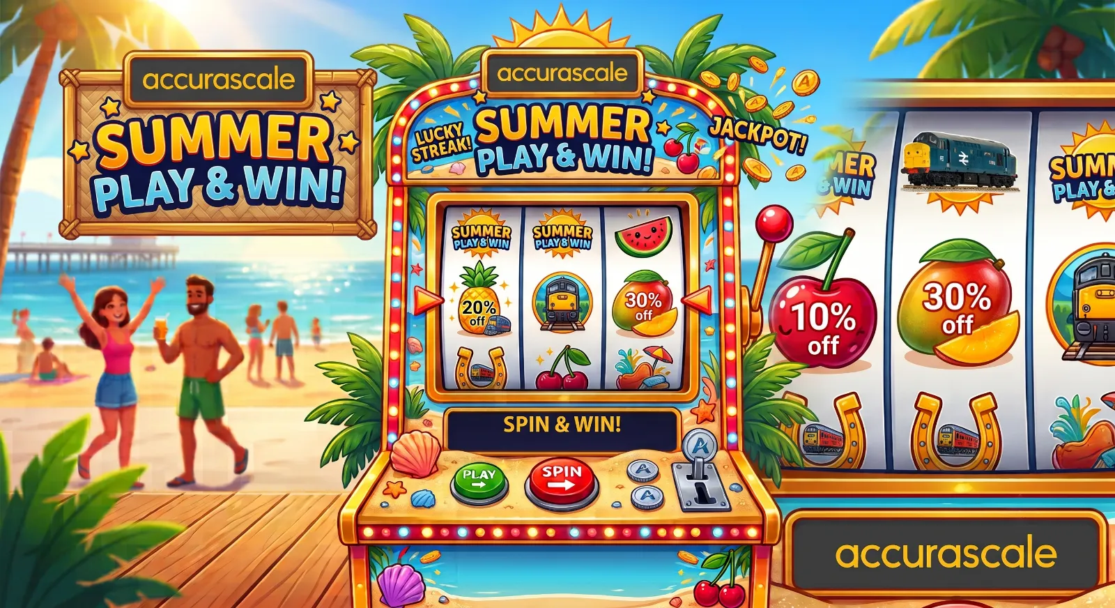 Try your luck in Accurascale's Summer Play & Win Competition!