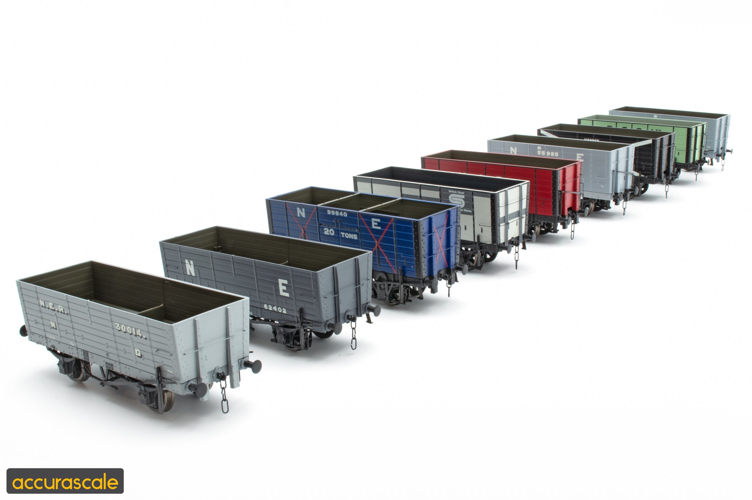 Black Diamond To Technicolour - NER 20T Hopper Decorated Samples ...