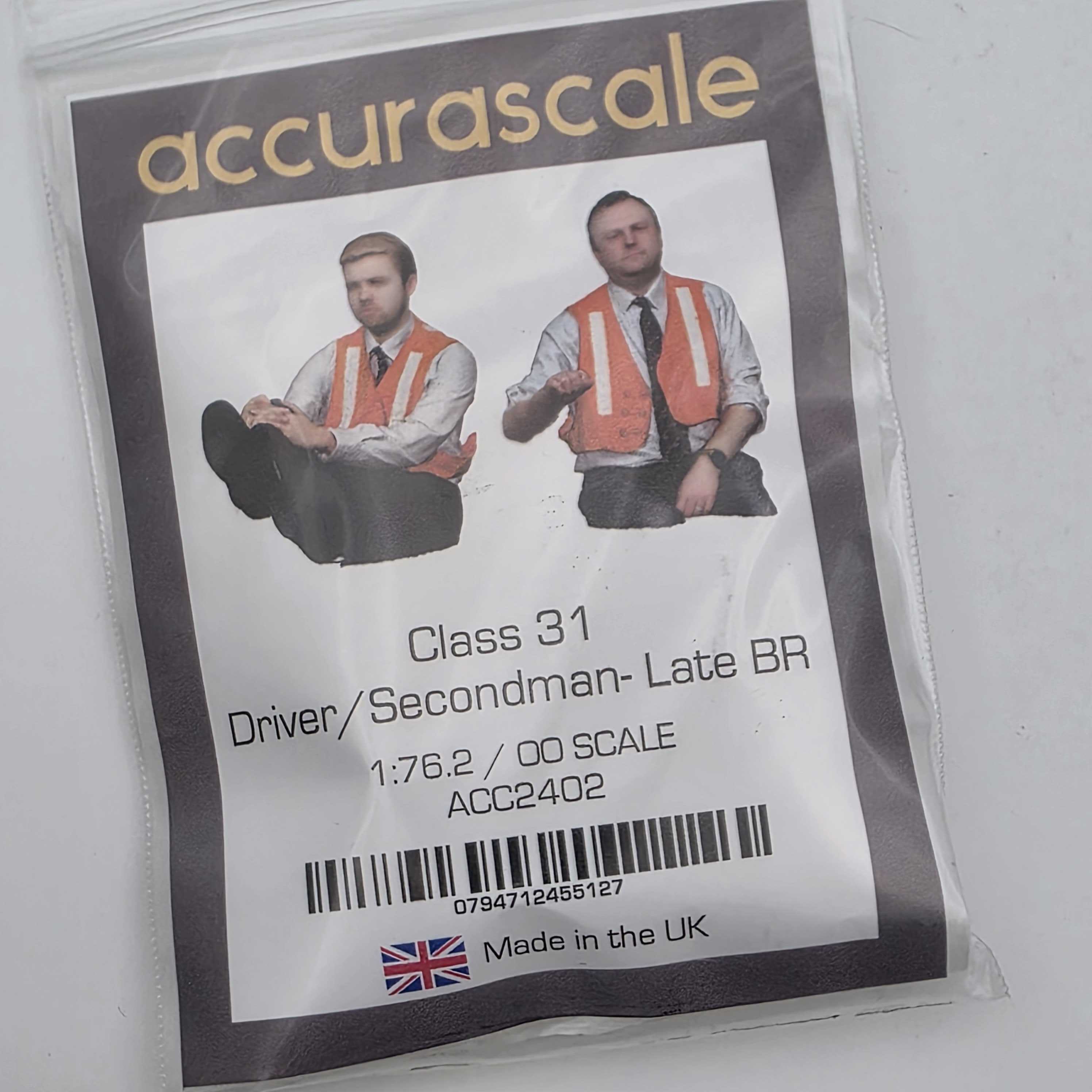 Klass 31 Ekipage - Förare/Secondman - Sen BR