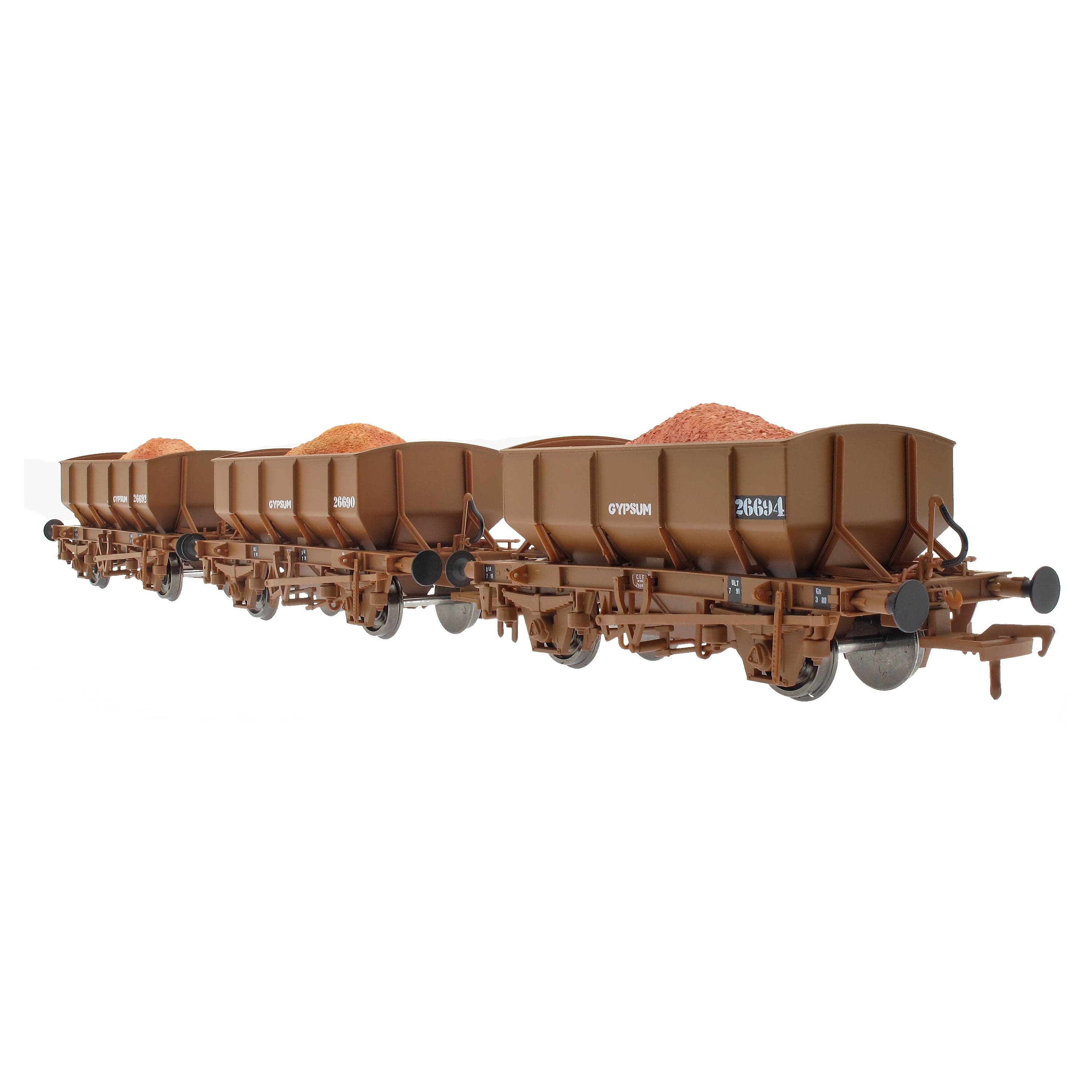CIE/IR Gypsum Ore Wagon - Triple Pack D