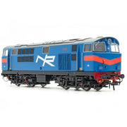 102 'Falcon' NIR Blue, med røde Chevrons - DCC Sound
