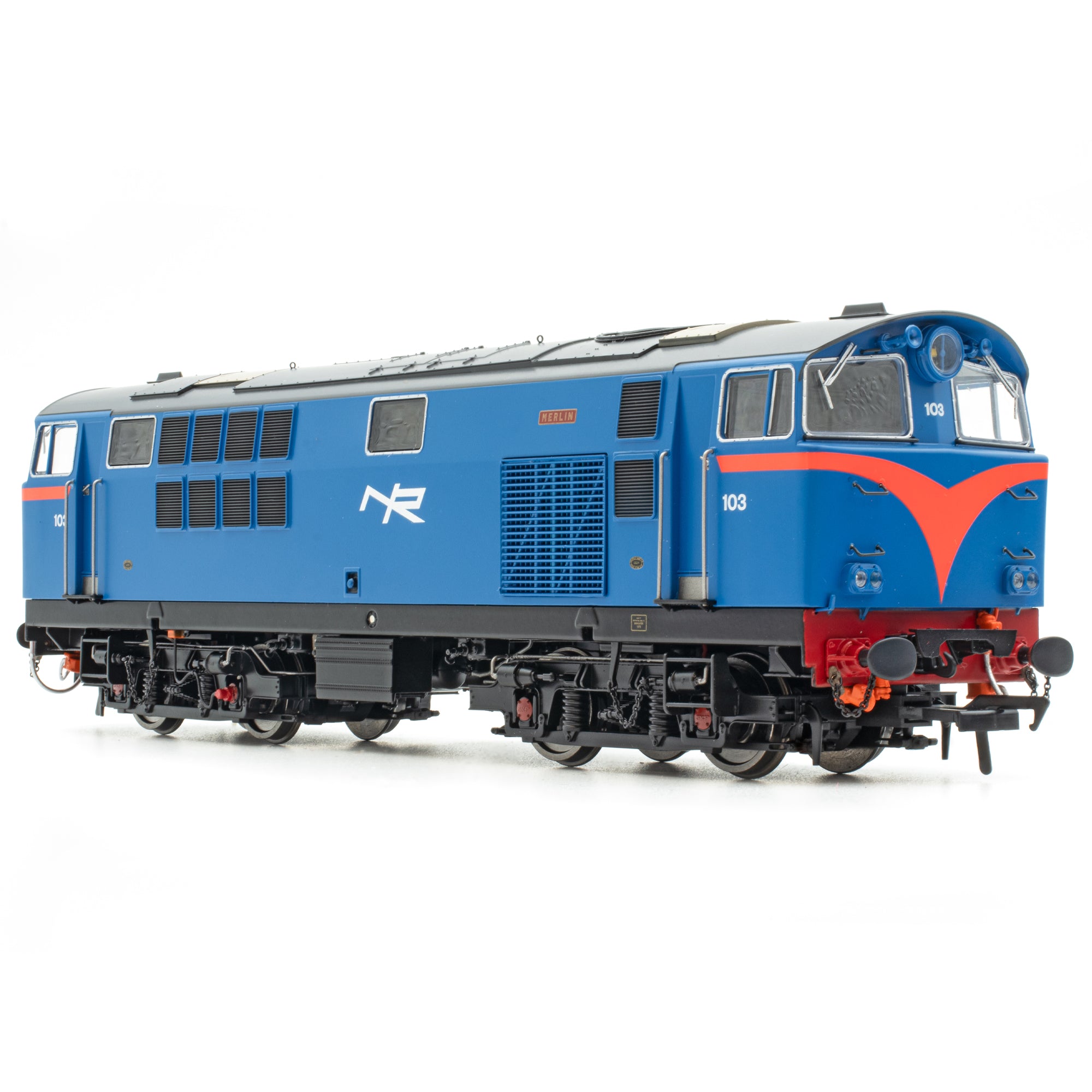 103 'Merlin' NIR Blue, cu Red Arc - DCC Sound