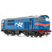 103 'Merlin' NIR Blue, med röda Chevrons - DCC-ljud