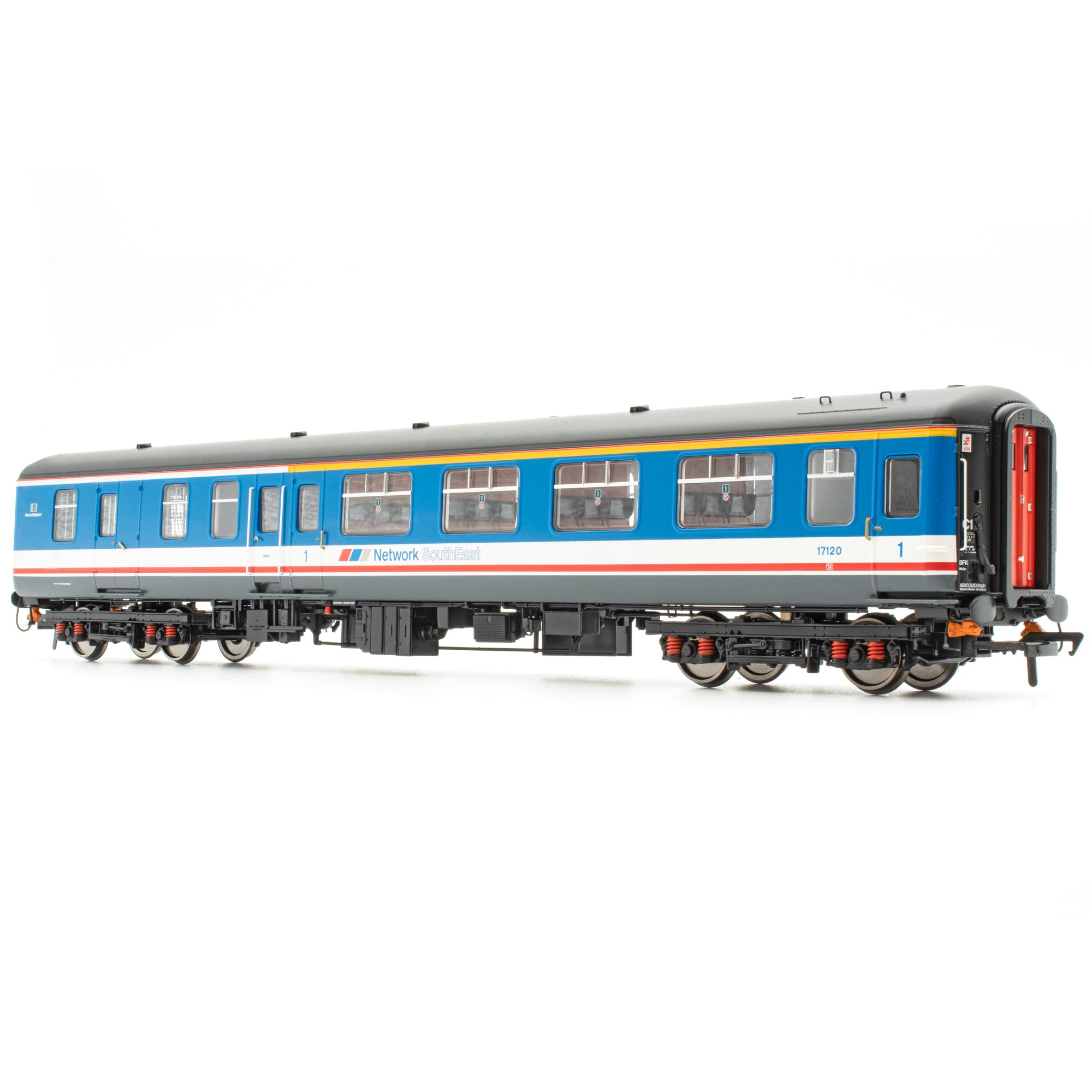 BR Mk.2c (large toilet window) BFK 17120 Network SouthEast w/West of England route branding
