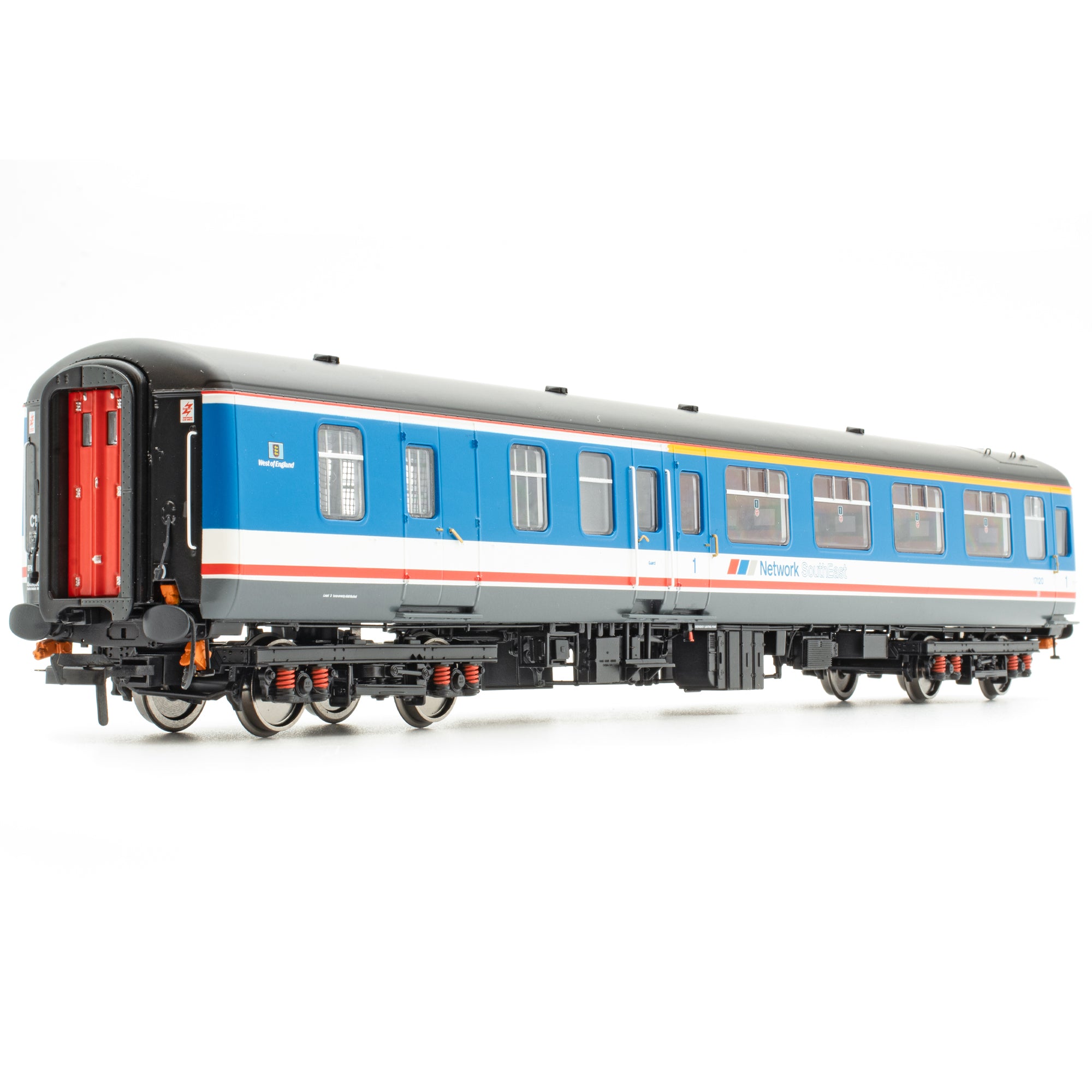 BR Mk.2c (large toilet window) BFK 17120 Network SouthEast w/West of England route branding