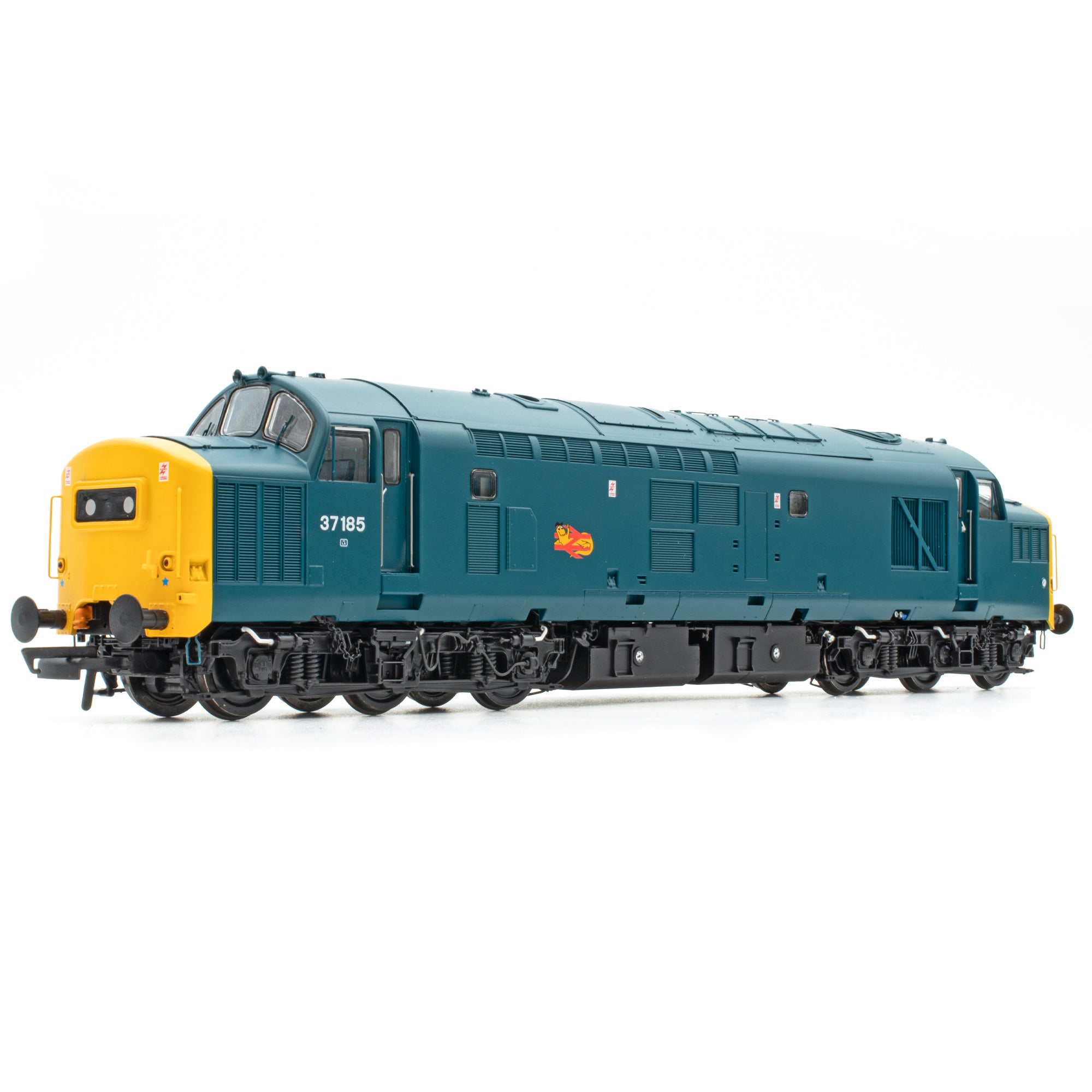BR Classe 37 - Blu BR (Lucertola della Cornovaglia) - 37185 - Suono DCC