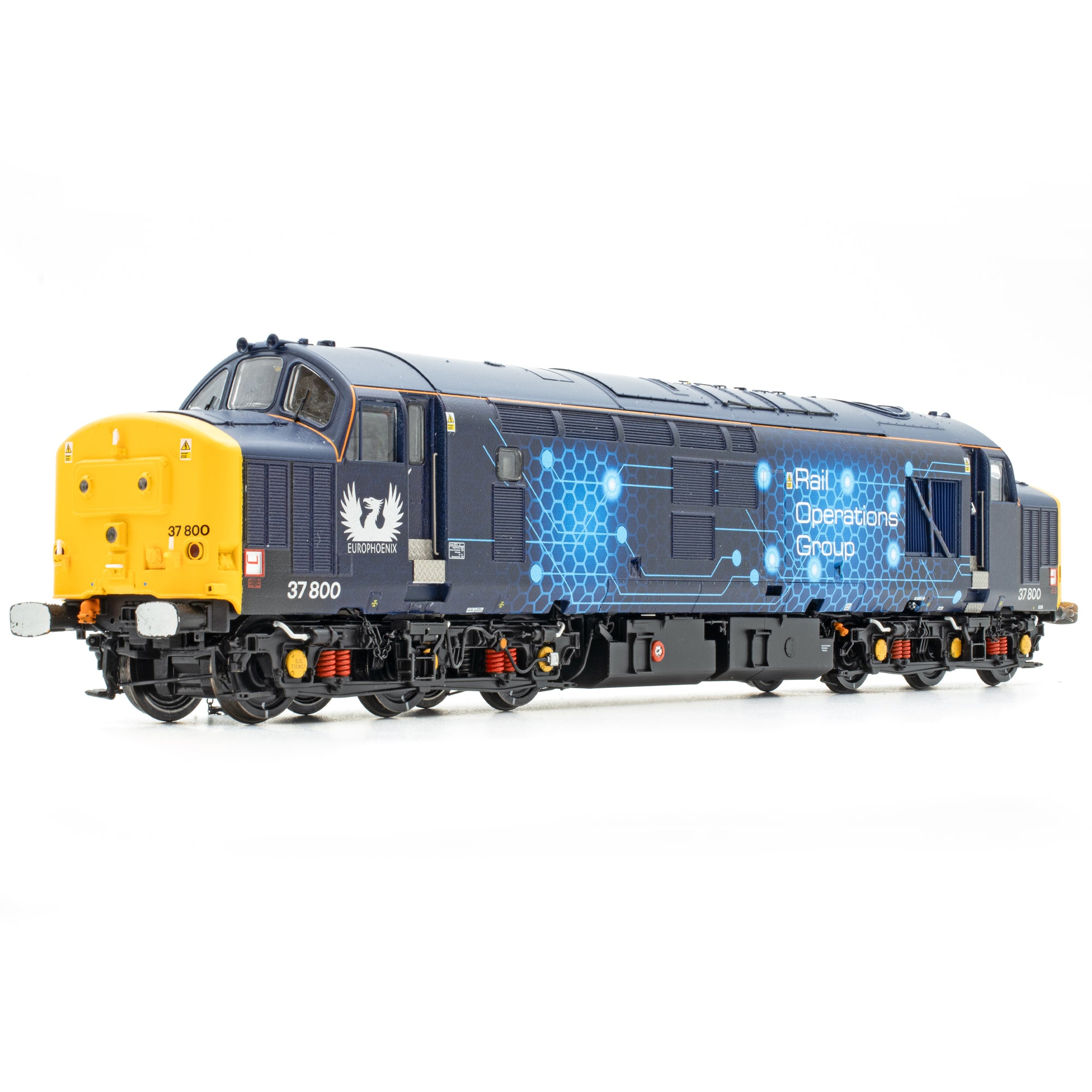 BR Klass 37 - Rail Operations Group - 37800 - DCC-ljud