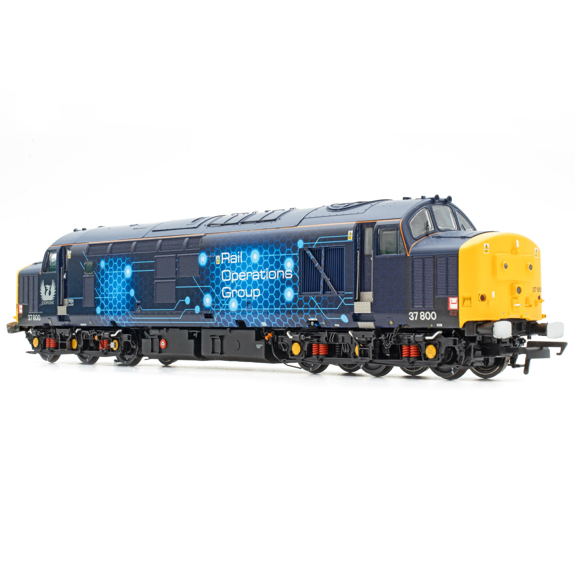 BR Klass 37 - Rail Operations Group - 37800 - DCC-ljud