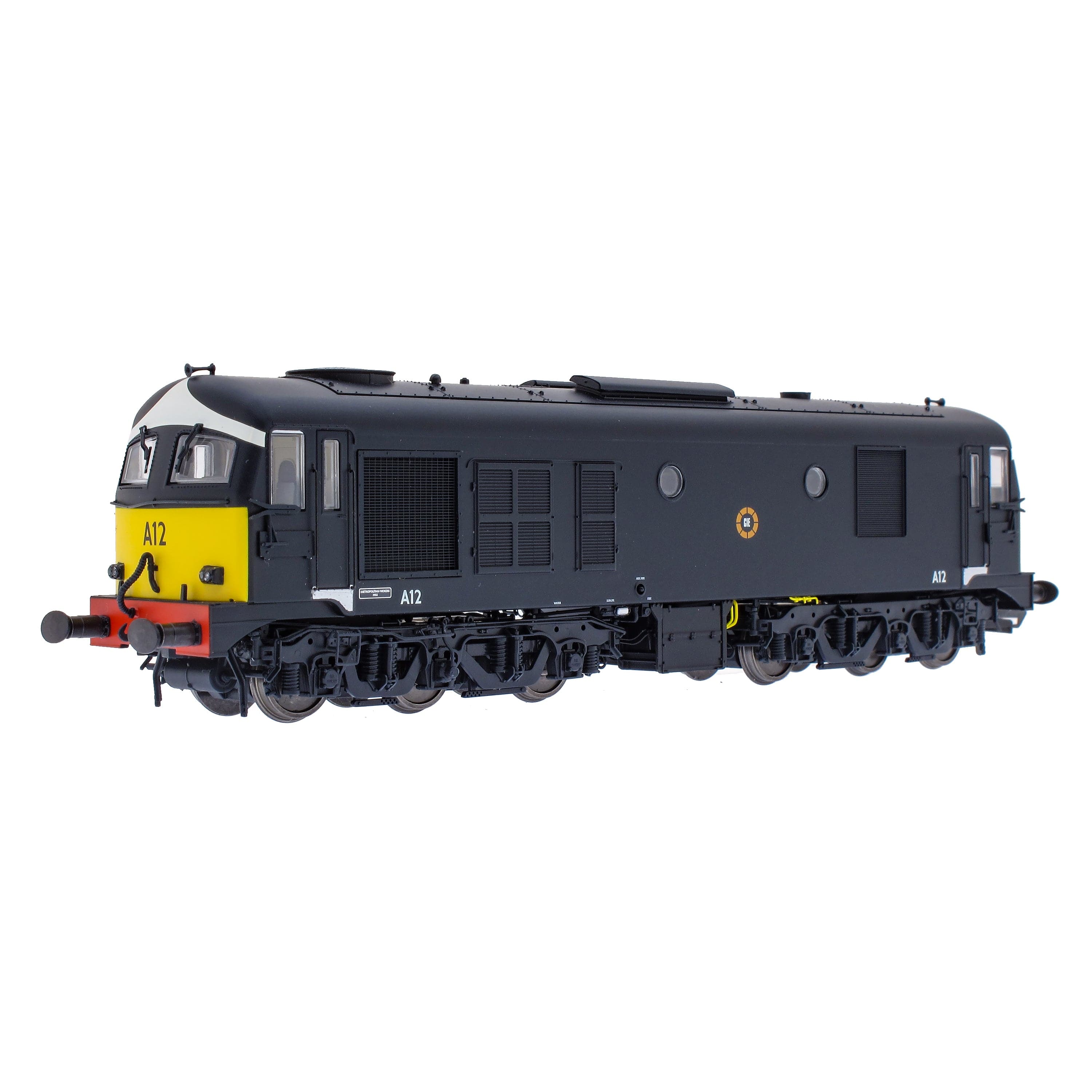A12 - A Class Locomotive - Black with Yellow