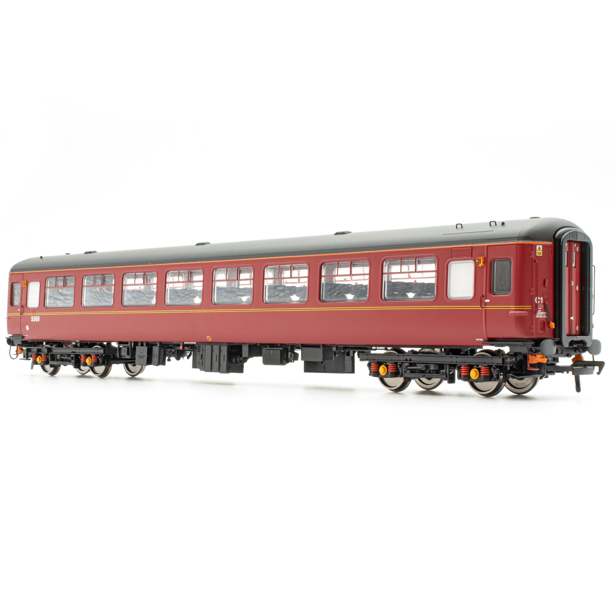 BR Mk.2c (small toilet window) TSO 5569 Maroon (South Wales & West)