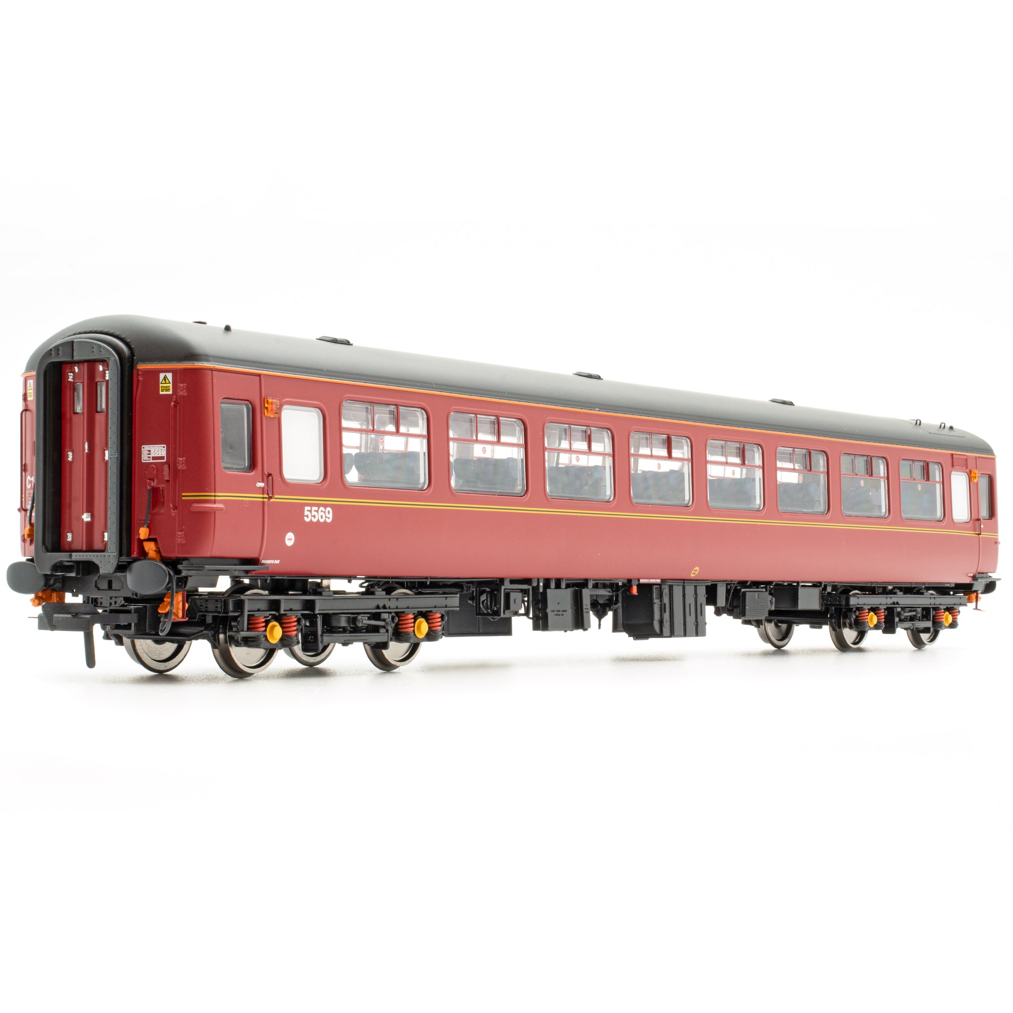 BR Mk.2c (small toilet window) TSO 5569 Maroon (South Wales & West)