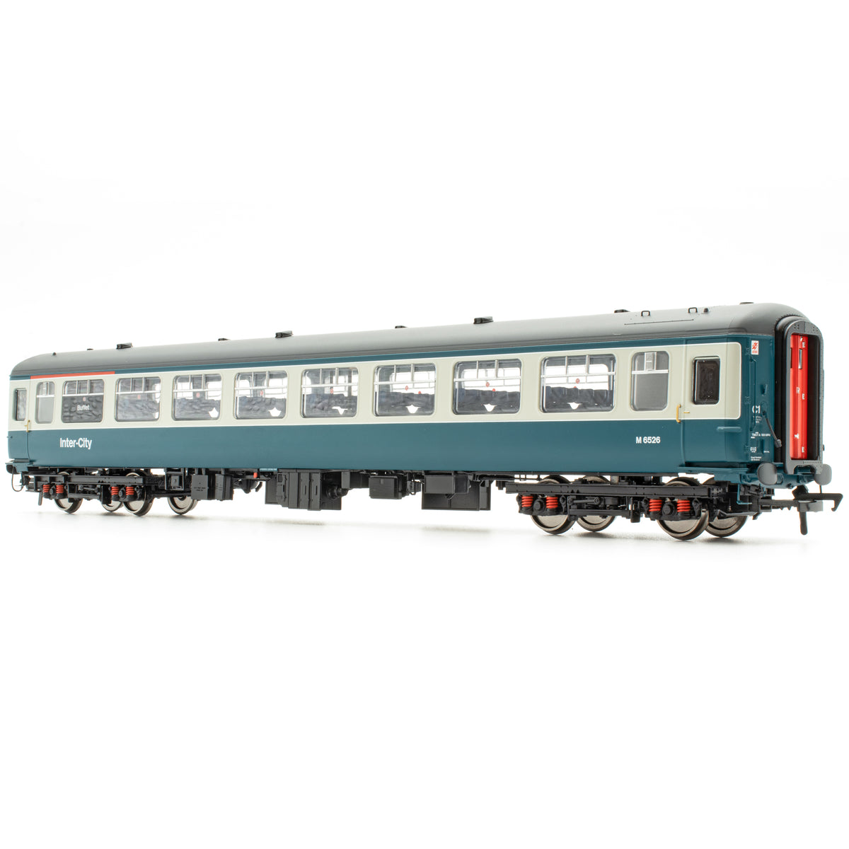 BR Mk. 2c (grande fenêtre de toilette) TSO (T) M6526 Bleu/Gris avec InterCity