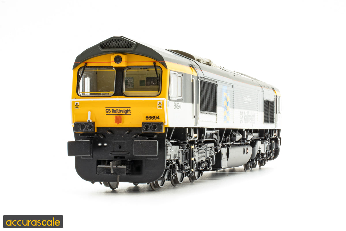 Classe 66 - GBRF Triplo Cinzento - 66694