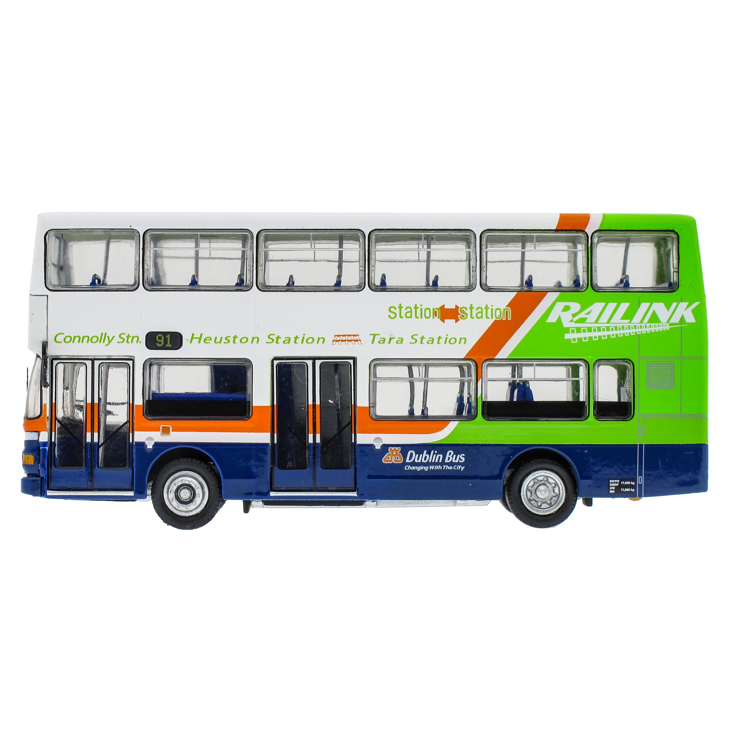 Dublin Bus Rail Link - 91 Heuston Station