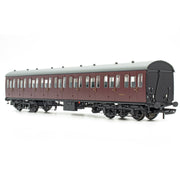 BR Mk1 57' Non-Gangway Coach - SO - Plain Maroon M48038