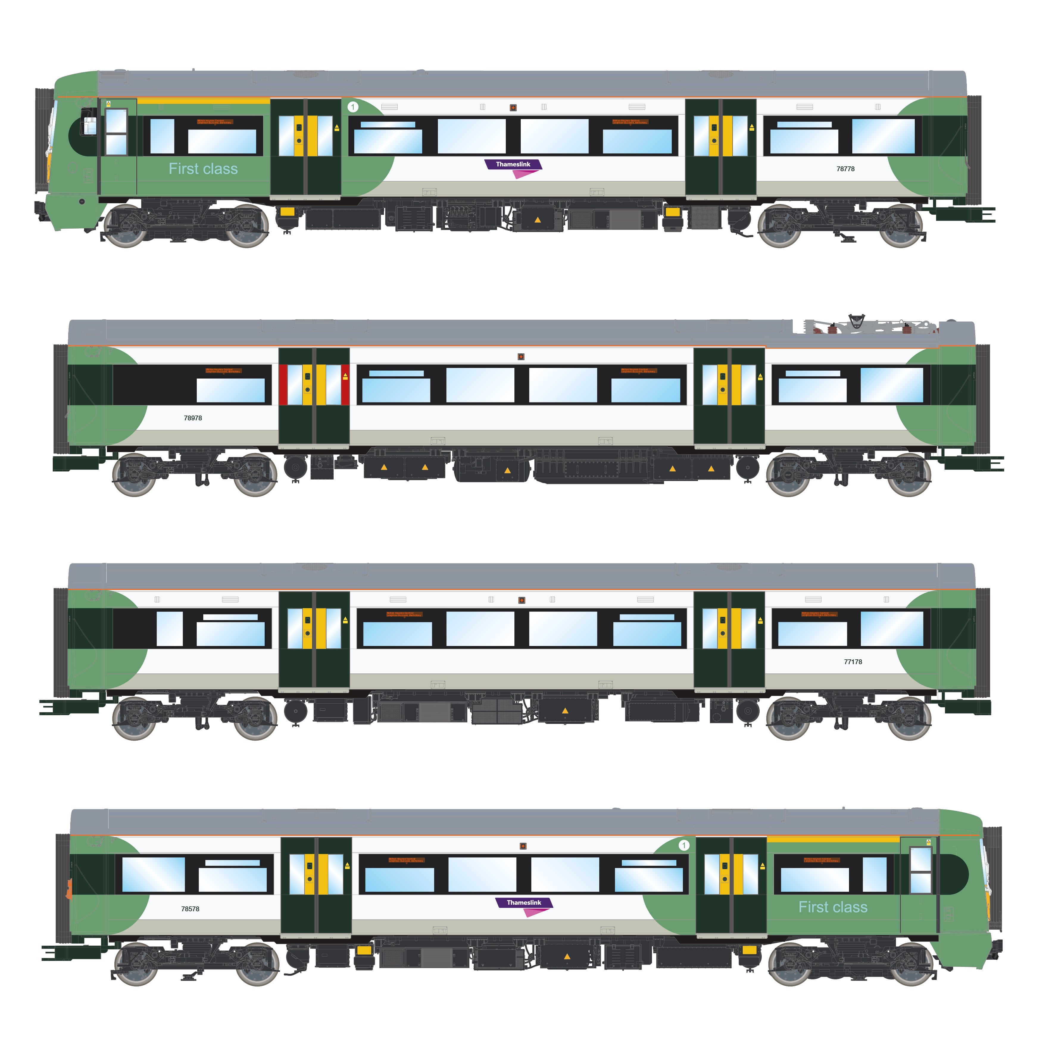 Class 377 Electrostar  - 377208 - DCC Sound Fitted