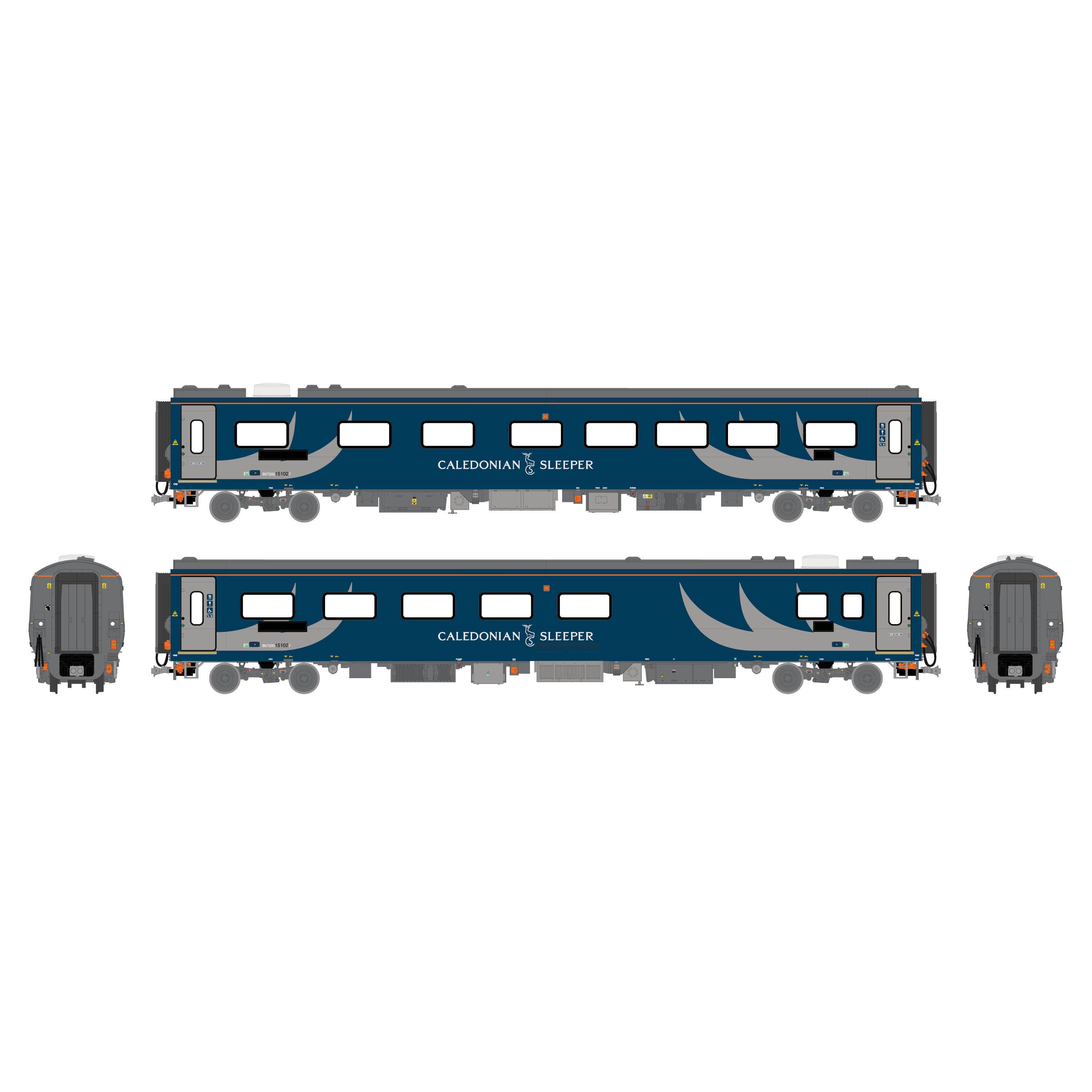CAF Mk.5 Club Coach 15102 Caledonian Sleeper