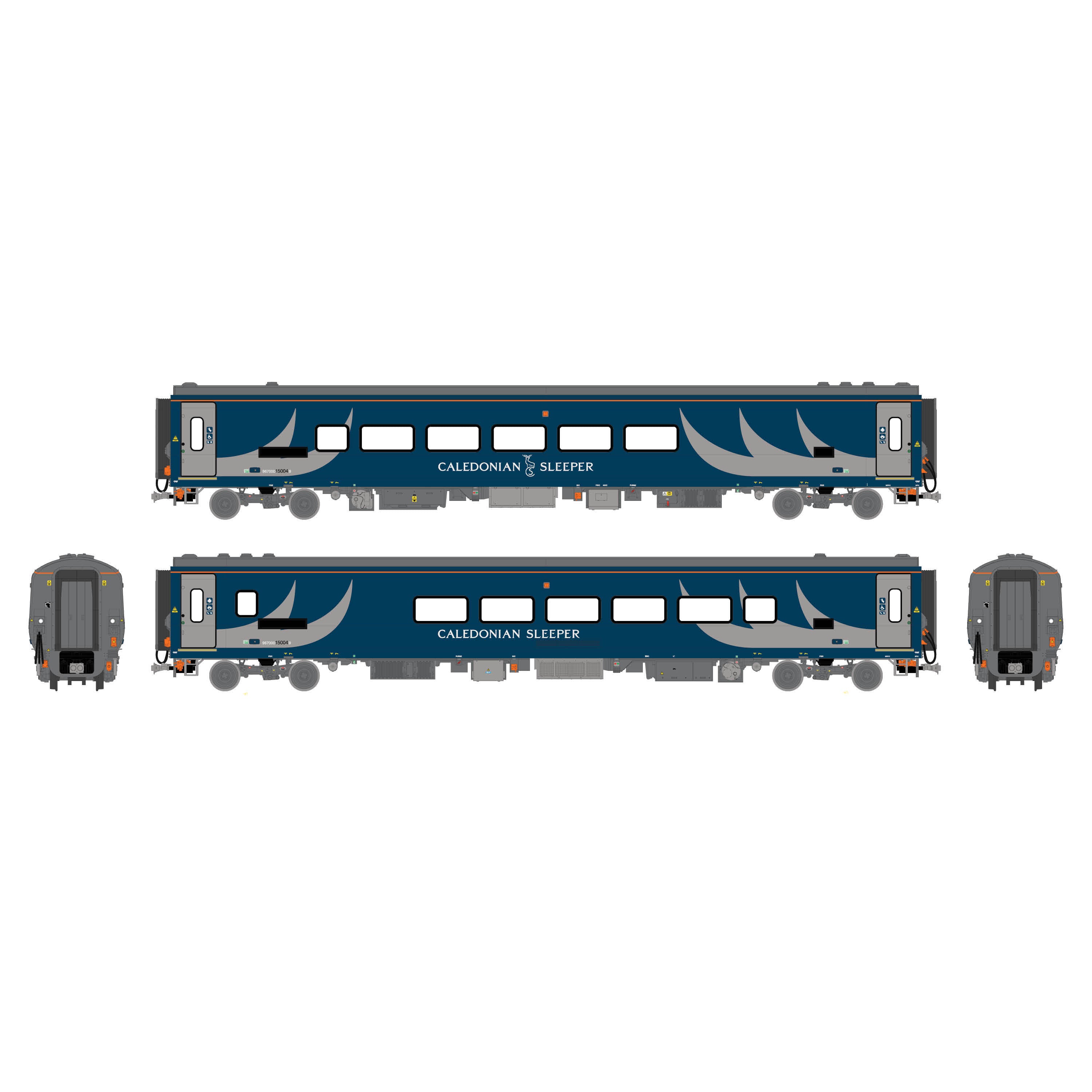 CAF Mk.5 Carrozza con Posti a Sedere 15004 Caledonian Sleeper
