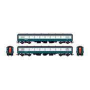 BR Mk.2c (groot toiletraam) TSO M5500 Blauw/Grijs met InterCity