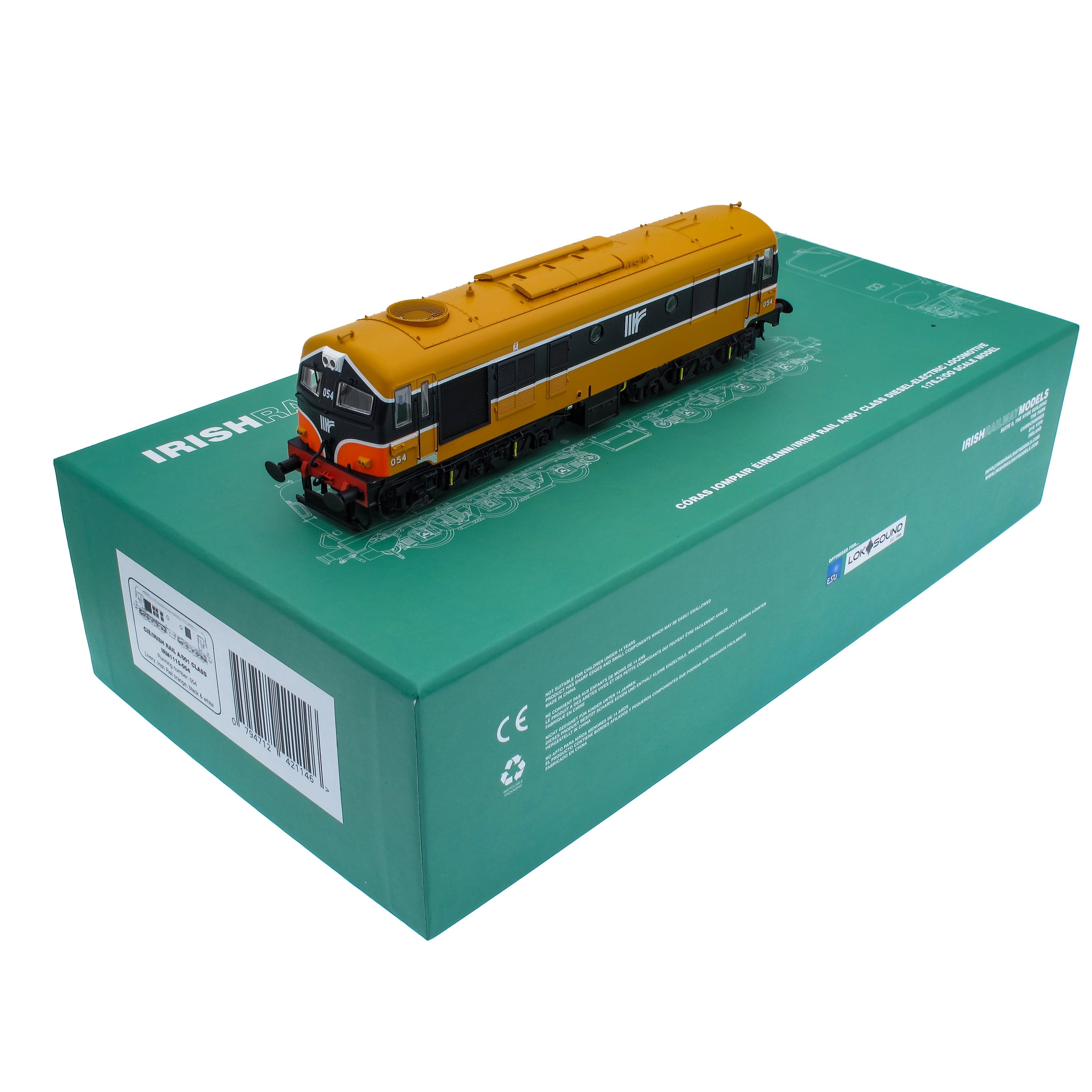 054 - A Class Locomotive - Irish Rail