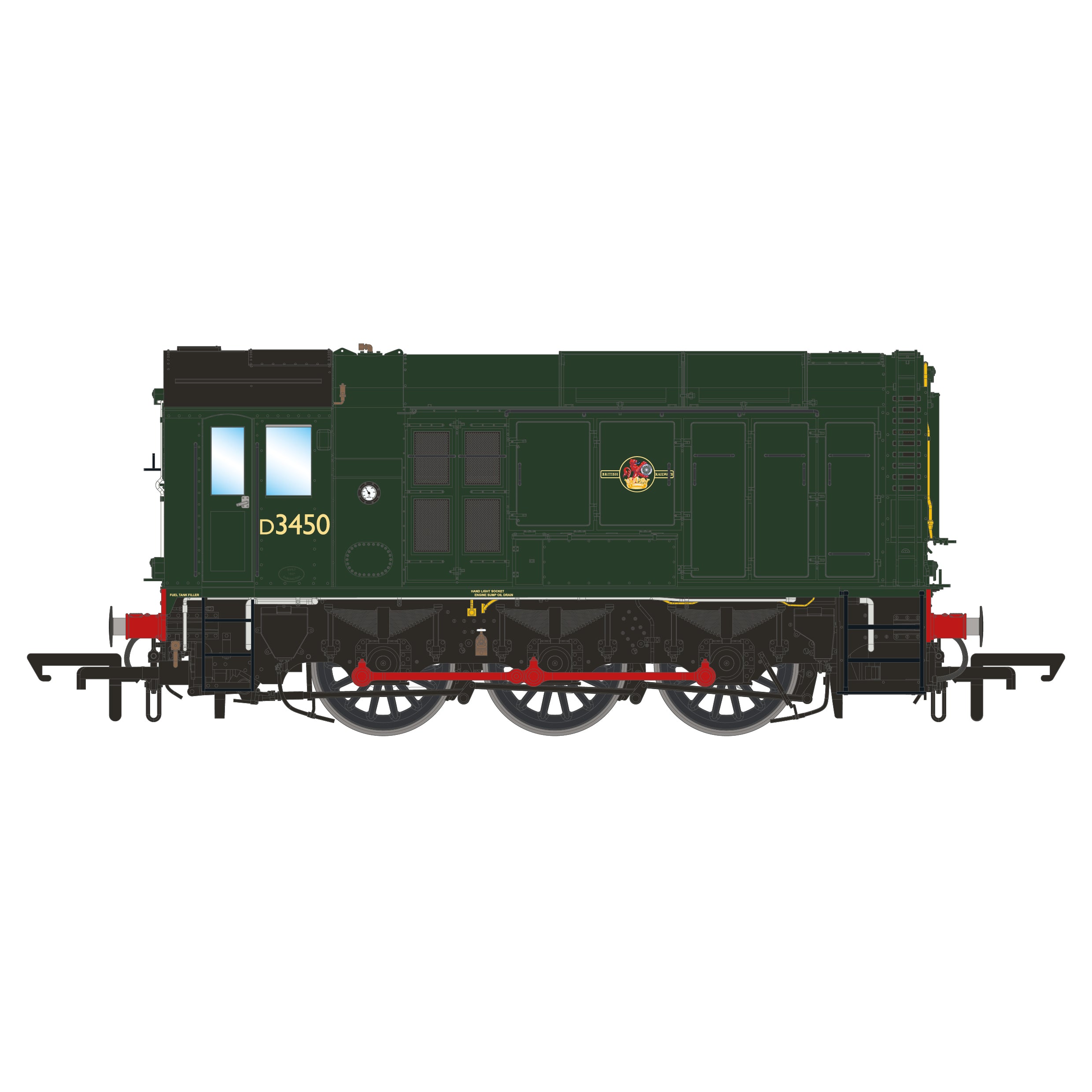 Clase BR 10 - Verde BR - D3450