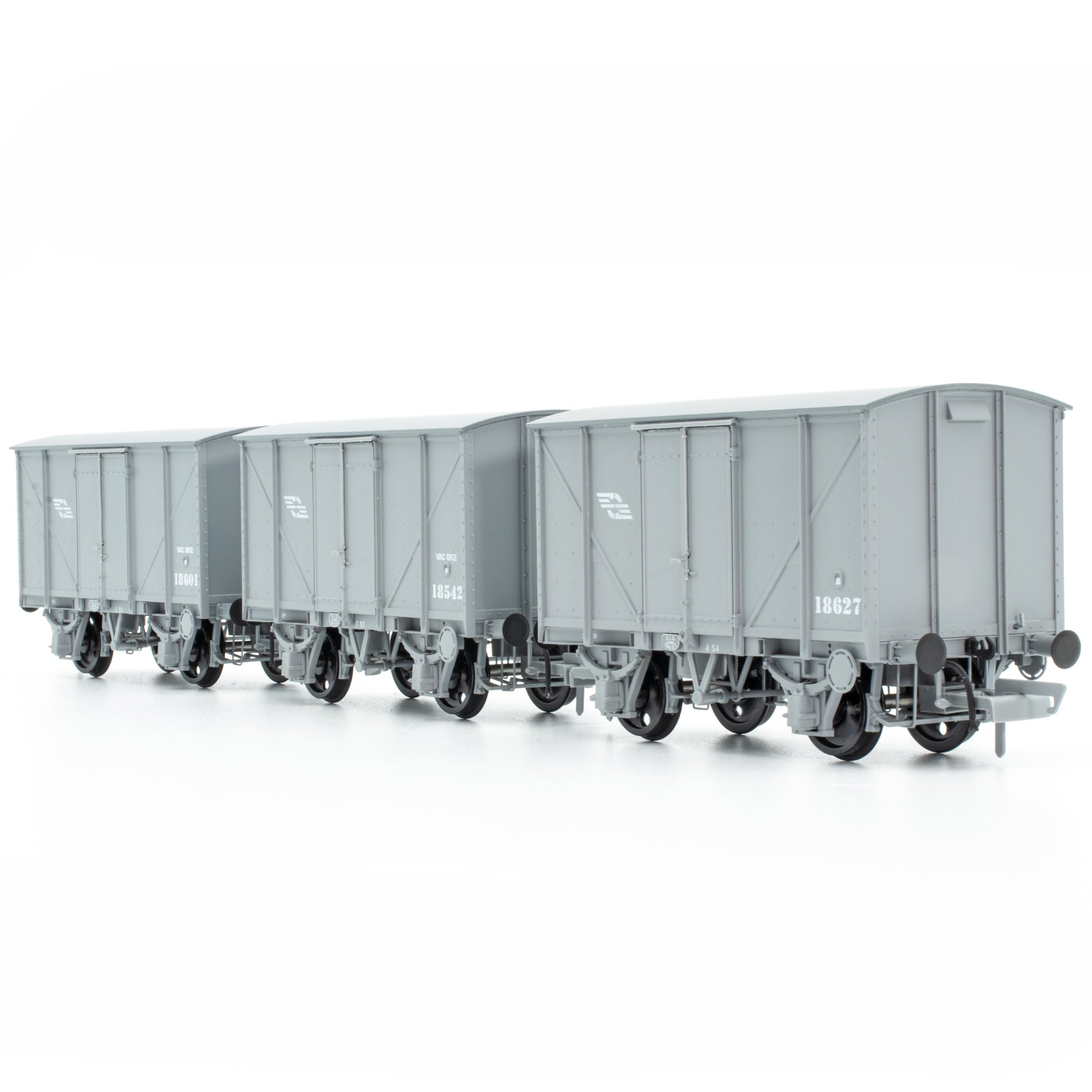 CIE Bulleid H Van - Grey (CIE Flying Snail era) - vacuum fitted - Pack 1