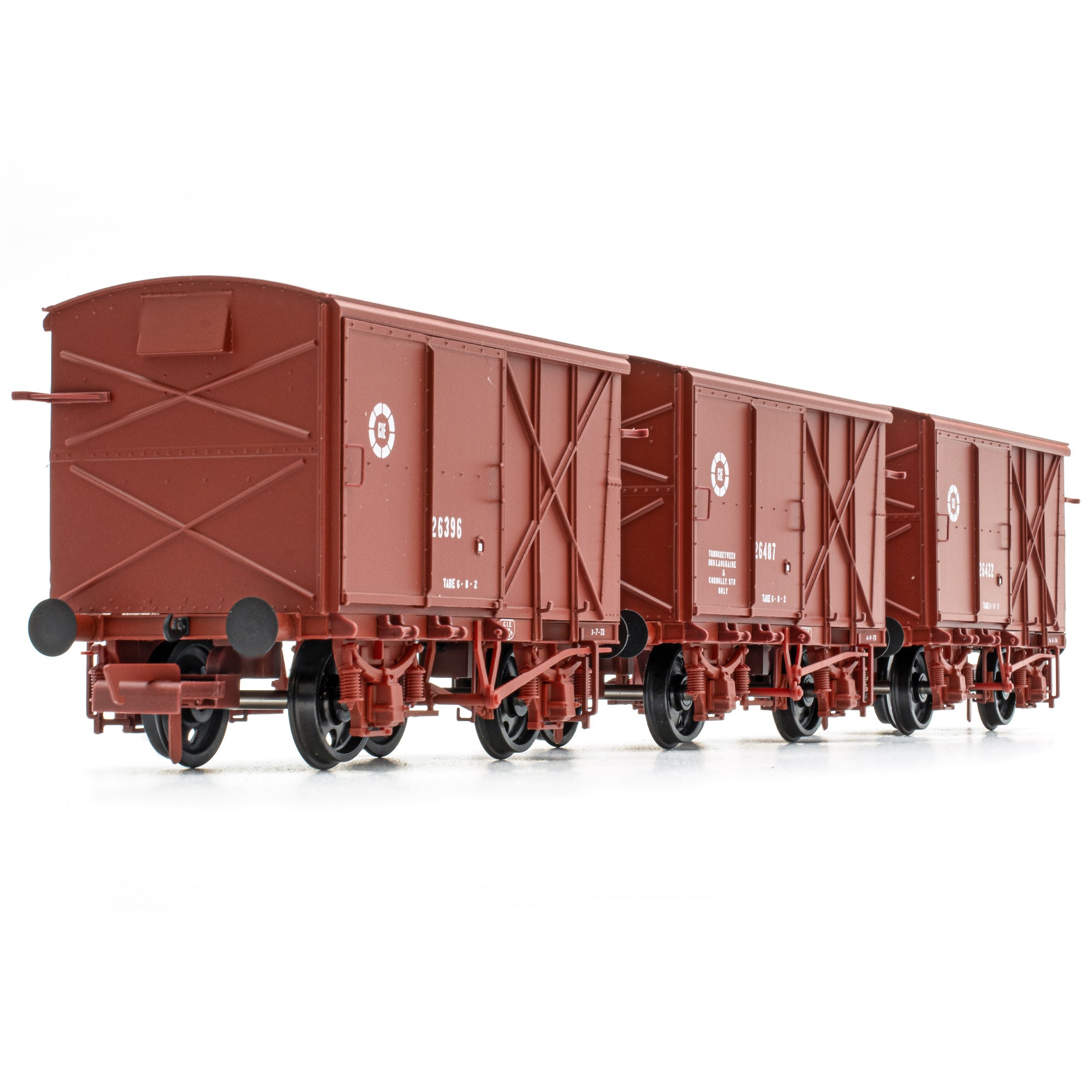 CIE Bulleid Pallet Van - Brown (CIE roundel era) - Pack 2