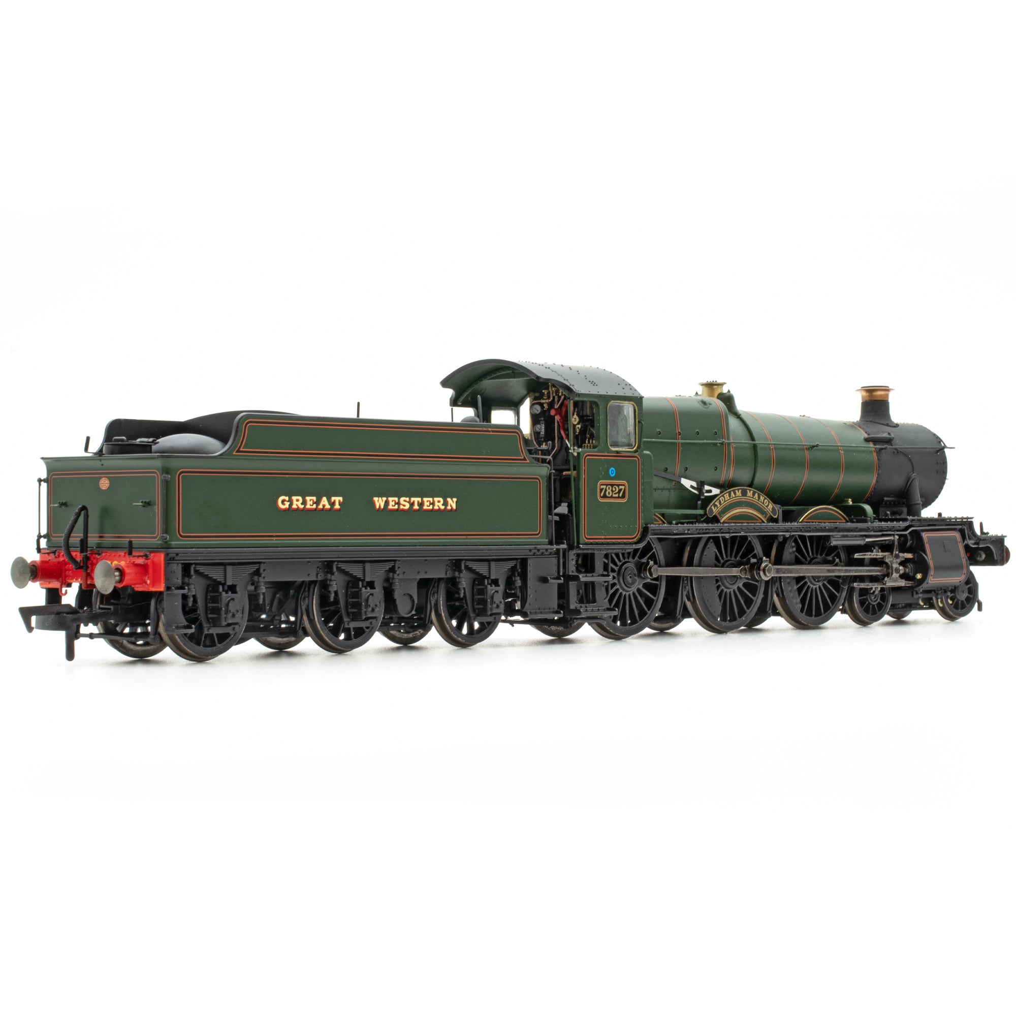 GWR Manor - 7827 Lydham Manor GWR lined green as preserved - DCC Sound