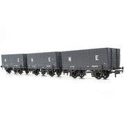 P7 Hopper - LNER Grey - Triple Pack