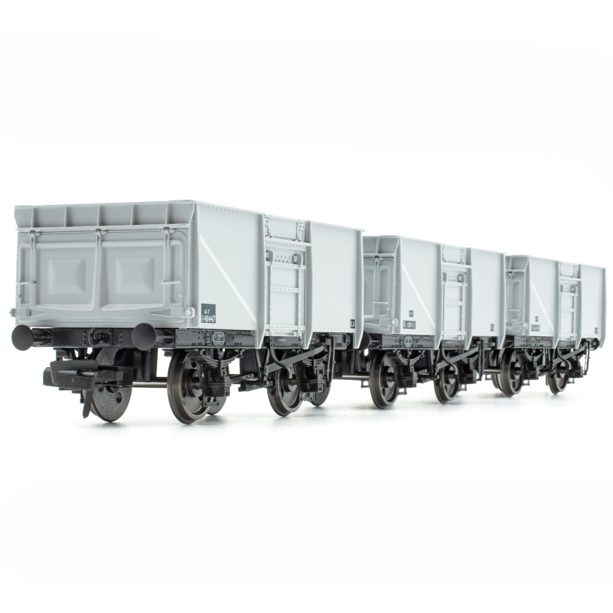 BR 16T Mineral - 1/109 - BR Freight Grey (Original text on black panels) - Pack F